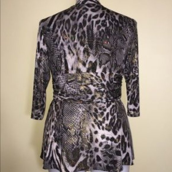 Women's R&M Richards Blouse Size 14 - Picture 3 of 5